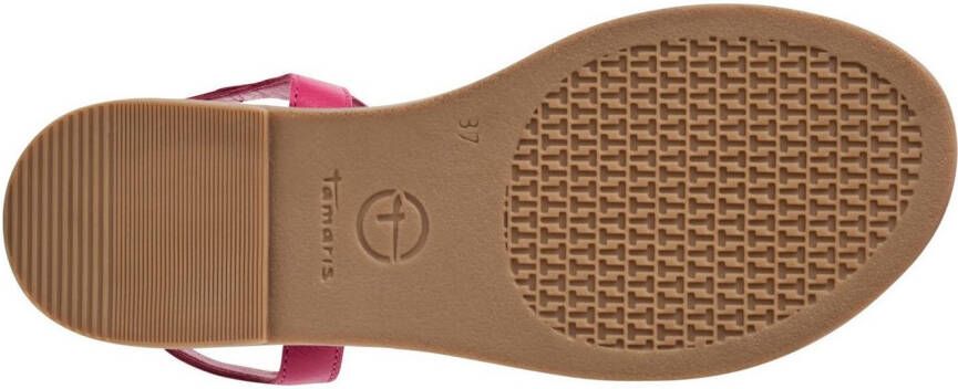 Tamaris Sandalen sandalette zomerschoen met riempjes in vlechtlook