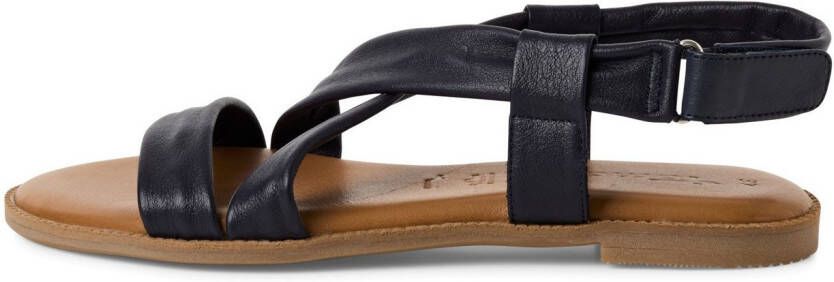 Tamaris Sandalen zomerschoen sandalette met klittenband aan het riempje