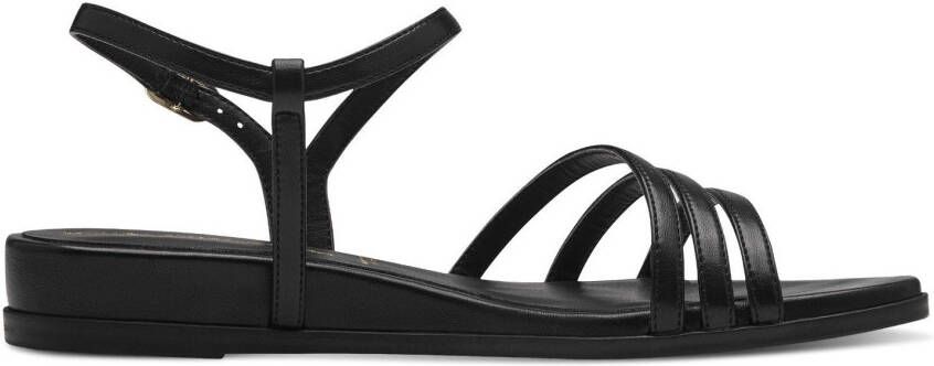 Tamaris Sandalen zomerschoen sandaal wig hak met smalle bandjes