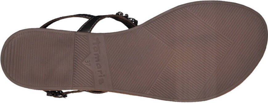 Tamaris Sandalen zomerschoen sandaal riemchensandale met fonkelende steentjes