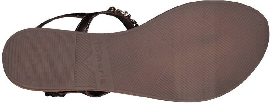 Tamaris Sandalen zomerschoen sandaal riemchensandale met fonkelende steentjes
