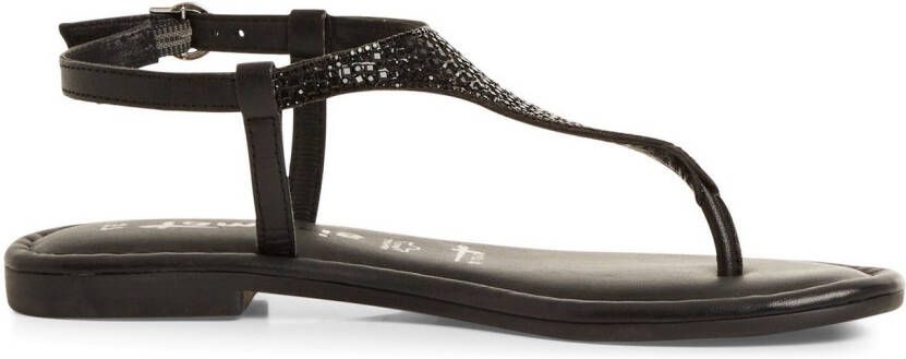 Tamaris Sandalen sandalette zomerschoen feestdagenschuh fonkelende strasssteentjes