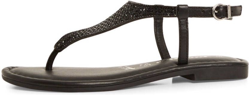 Tamaris Sandalen sandalette zomerschoen feestdagenschuh fonkelende strasssteentjes