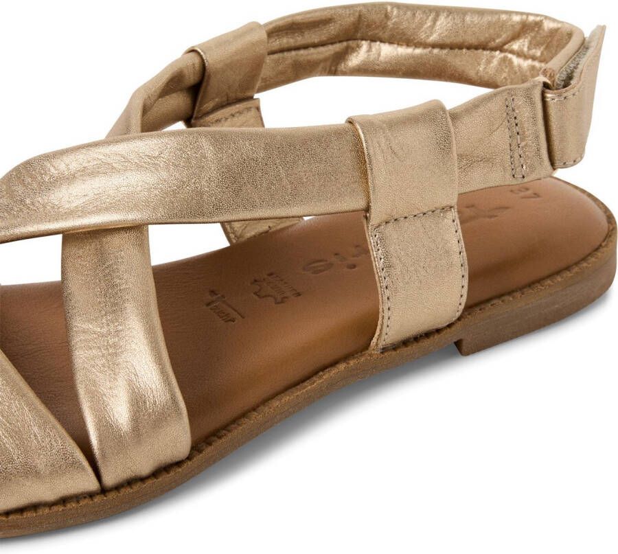 Tamaris Sandalen zomerschoen sandalette met klittenband aan het riempje