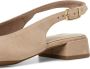 Tamaris Ballerina's van leer met blokhak - Thumbnail 6