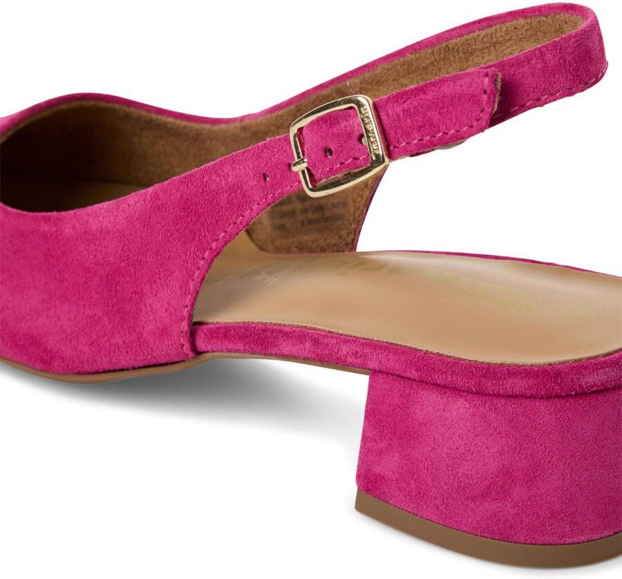 Tamaris Slingback pumps blokhak avondschoen zomerschoen met verstelbare riem
