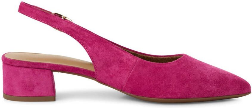 Tamaris Slingback pumps blokhak avondschoen zomerschoen met verstelbare riem
