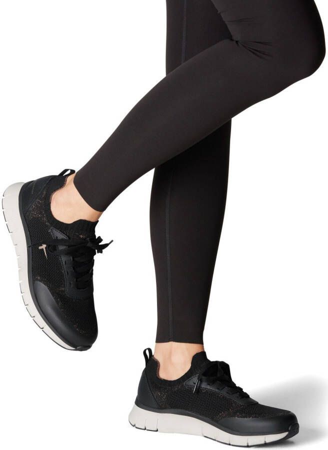 Tamaris Slip-on sneakers freizeitschoen lage schoen instapper met waterproof-uitrusting