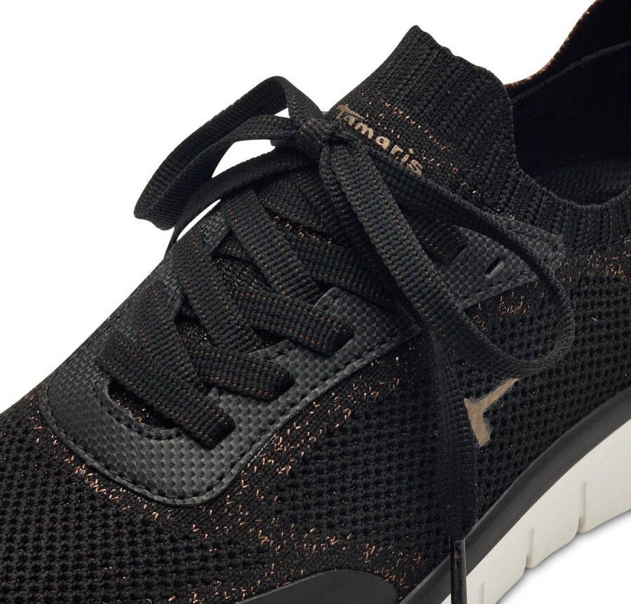 Tamaris Slip-on sneakers freizeitschoen lage schoen instapper met waterproof-uitrusting