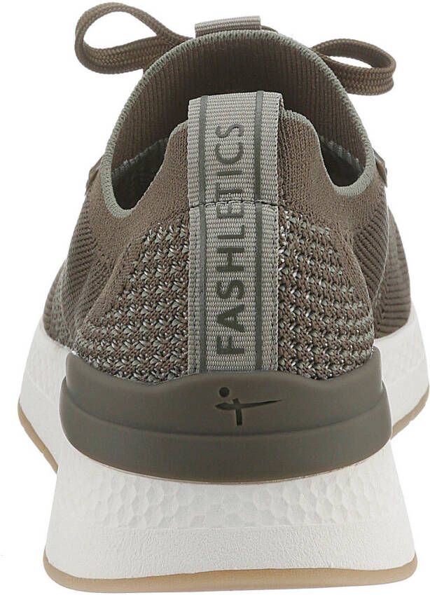 Tamaris Slip-on sneakers Fashletics met uitneembaar voetbed