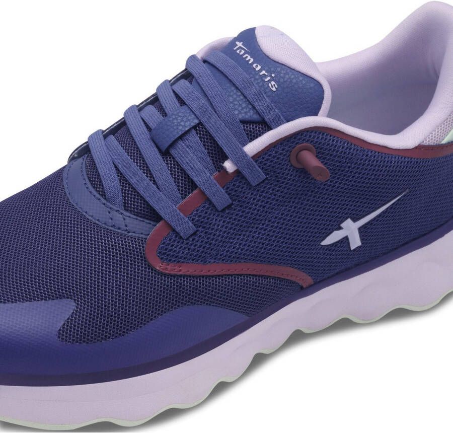 Tamaris Slip-on sneakers Nowana vrijetijdsschoen lage schoen slippers met ortholite-uitrusting