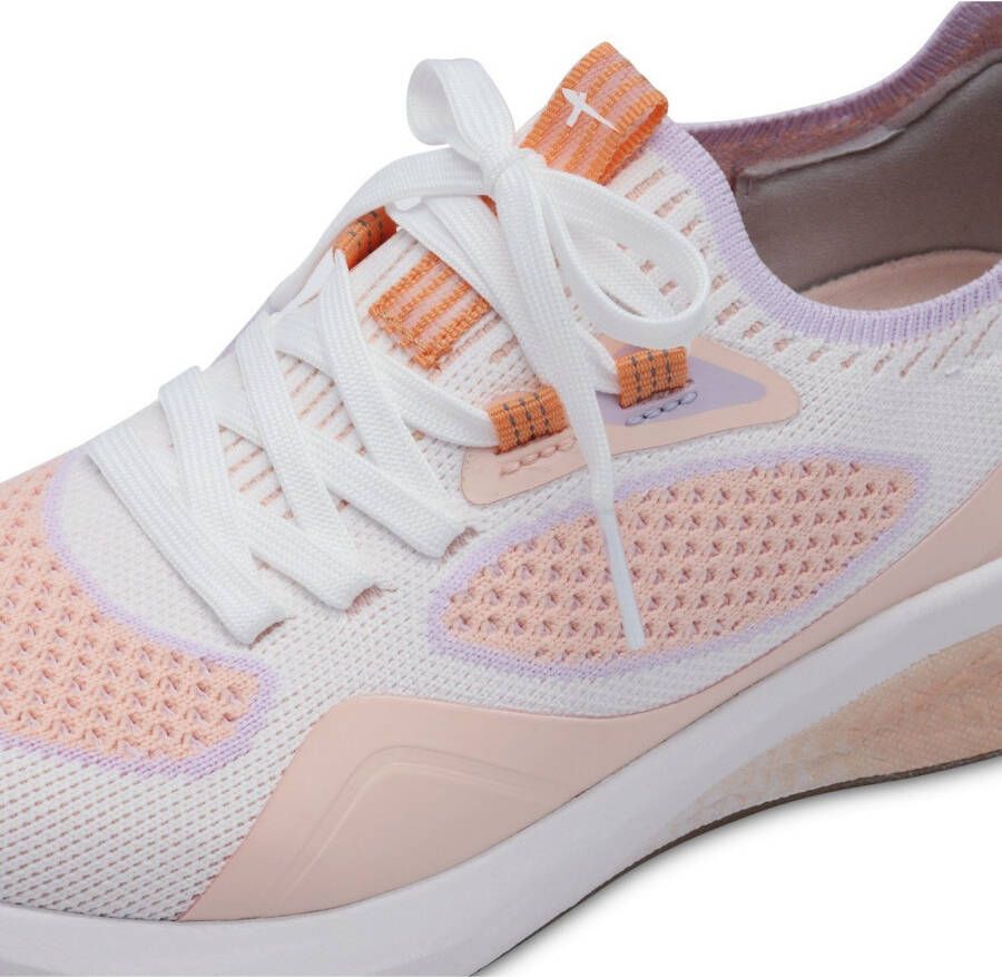 Tamaris Slip-on sneakers vrijetijdsschoen lage schoen slippers met aangebrachte veters