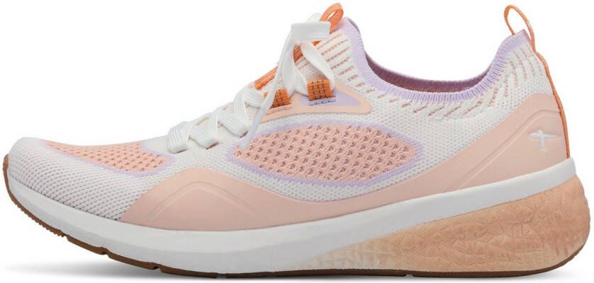 Tamaris Slip-on sneakers vrijetijdsschoen lage schoen slippers met aangebrachte veters