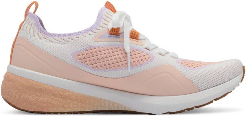 Tamaris Slip-on sneakers vrijetijdsschoen lage schoen slippers met aangebrachte veters