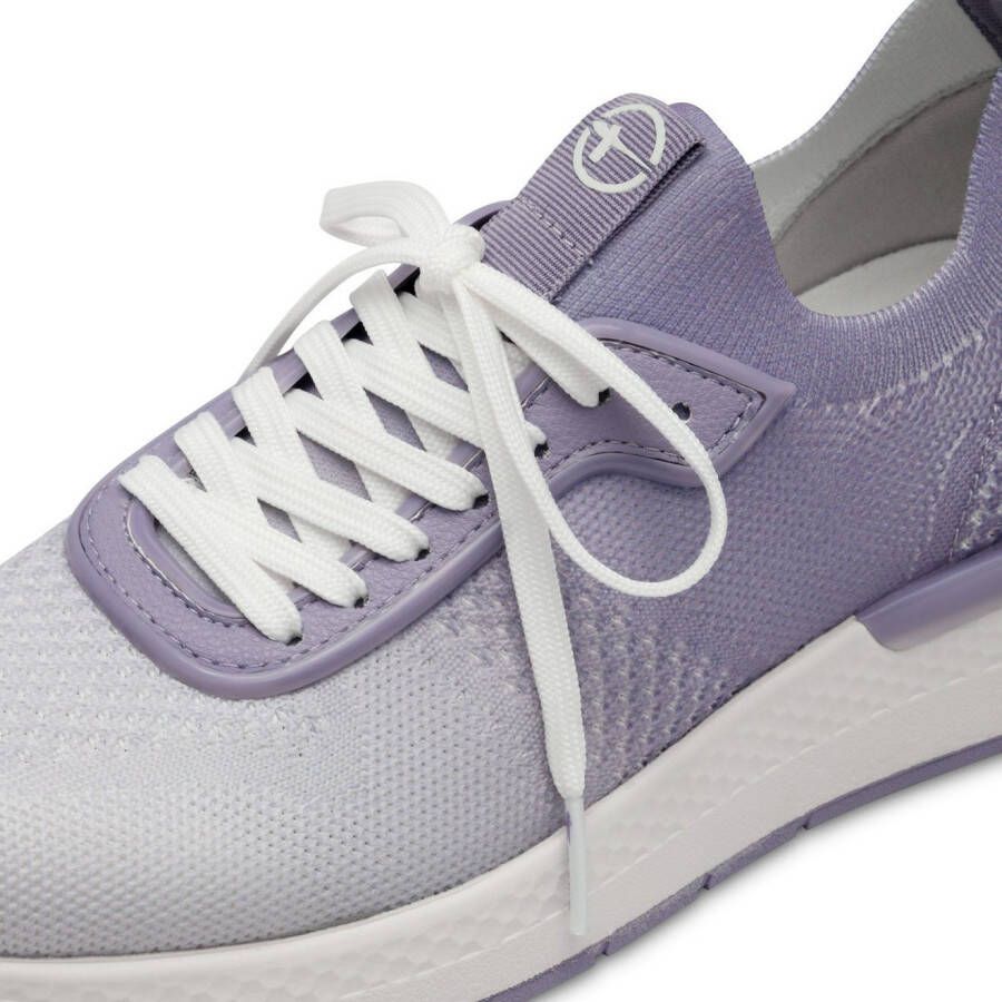 Tamaris Slip-on sneakers vrijetijdsschoen lage schoen slippers met subtiele kleurverloop