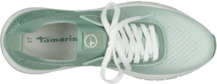 Tamaris Slip-on sneakers vrijetijdsschoen lage schoen slippers met subtiele kleurverloop