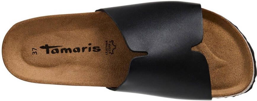Tamaris Slippers zomerschoen flats instapschoen met brede band