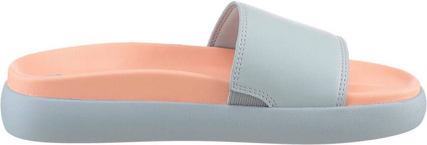 Tamaris Slippers plateau zomerschoen slippers met klein elastiek aan de band