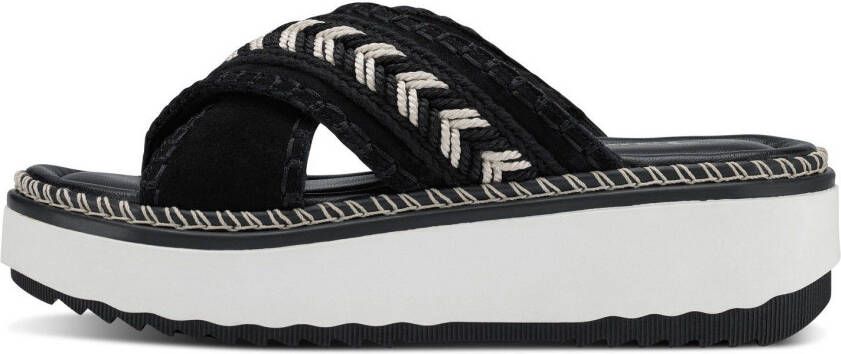 Tamaris Slippers met een brede band
