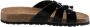 Tamaris Comfortabele slipper met zwarte bandjes Black Dames - Thumbnail 9