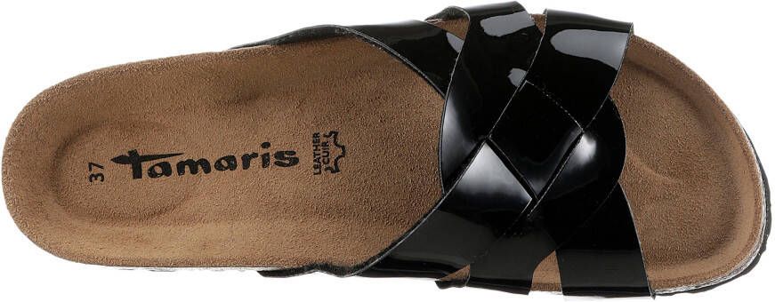 Tamaris Slippers zomerschoen slippers met elegante bandage