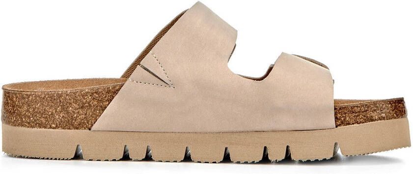 Tamaris Slippers plateau zomerschoen slippers met verstelbare klittenband