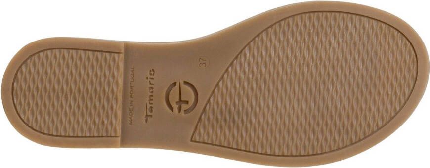 Tamaris Slippers zomerschoen slippers met brede verstelbare gesp