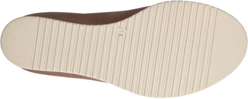 Tamaris Slippers wig-hak zomerschoen slippers lichte loopzool smalle vorm