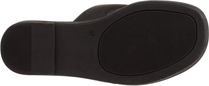 Tamaris Slippers blokhak zomerschoen slippers met kruisbandage