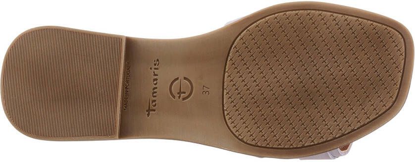 Tamaris Slippers BEKKY met modieuze vlechtsels