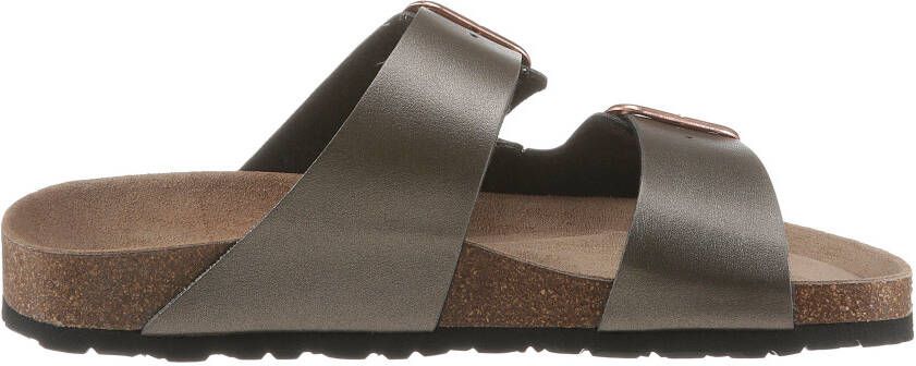 Tamaris Slippers zomerschoen slippers met gepolsterde binnenzool