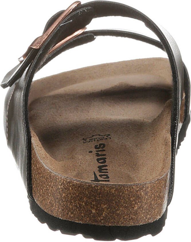 Tamaris Slippers zomerschoen slippers met gepolsterde binnenzool