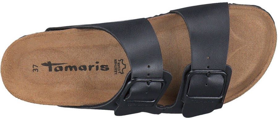 Tamaris Slippers zomerschoen slippers met gepolsterde binnenzool