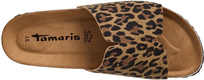 Tamaris Slippers zomerschoen flats instapschoen met brede band