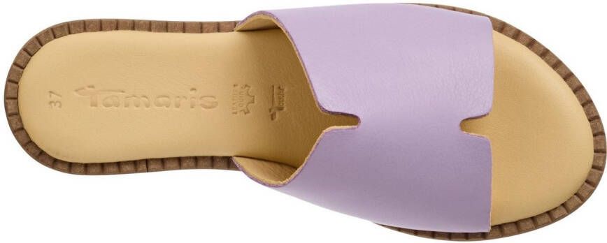 Tamaris Slippers zomerschoen slippers met brede bandage