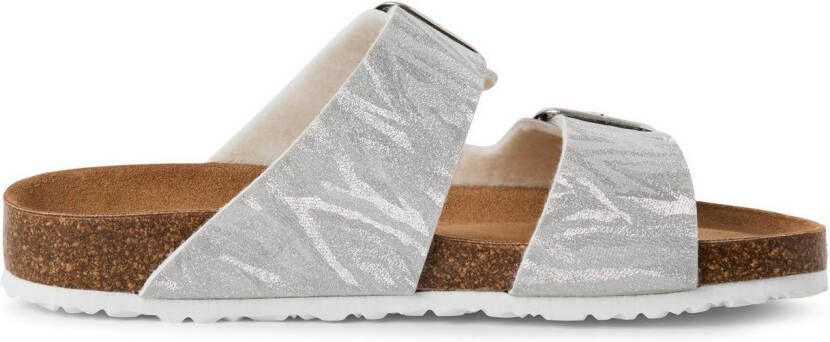 Tamaris Slippers zomerschoen slippers met gepolsterde binnenzool