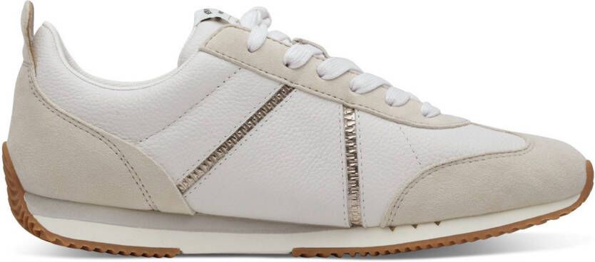 Tamaris Sneakers vrijetijdsschoen halfschoen veterschoen met logo-applicatie