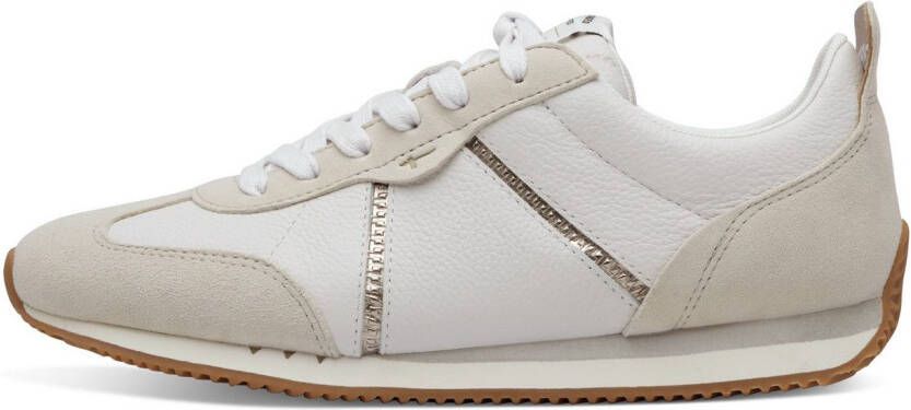 Tamaris Sneakers vrijetijdsschoen halfschoen veterschoen met logo-applicatie