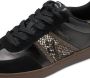 Tamaris Sneaker 1-23624-43 081 Dames Lage Damesschoenen Leer M2362443 zwart - Thumbnail 4