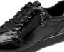 Tamaris trainers 1-23603-42 018 Lage Top Vrouwen Vegan M2363341 glanzend zwart - Thumbnail 4