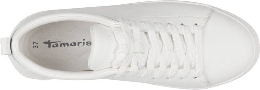 Tamaris Sneakers in basic-look vrijetijdsschoen lage schoen veterschoen