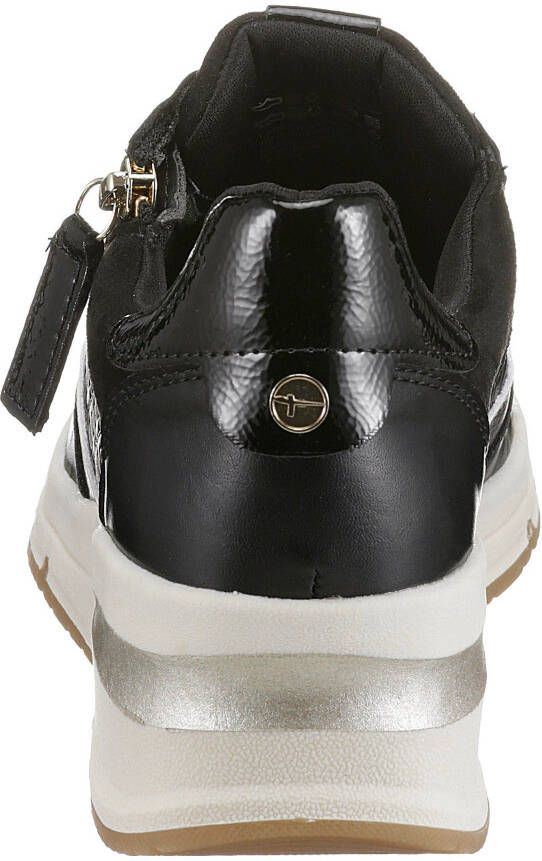 Tamaris Sneakers met mooie metallicdetails