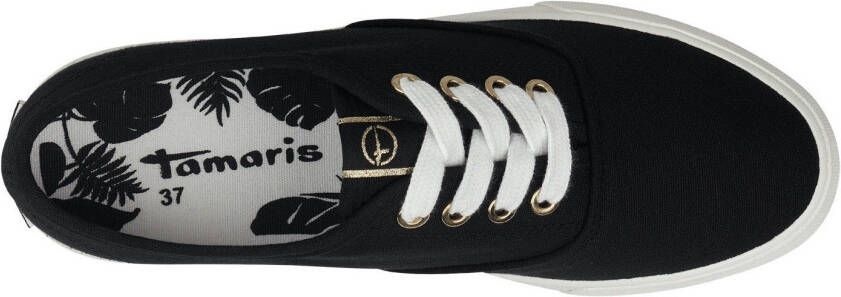Tamaris Sneakers in zomerkleuren vrijetijdsschoen lage schoen veterschoen