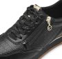 Tamaris Plateausneakers vrijetijdsschoen lage schoen veterschoen met subtiele metallic-details - Thumbnail 11