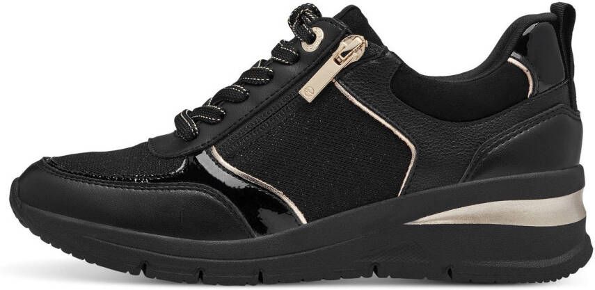 Tamaris Sneakers met rits vrijetijdsschoen lage schoen veterschoen