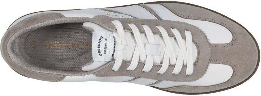 Tamaris Plateausneakers vrijetijdsschoen lage schoen veterschoen met gepolsterde schacht