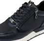 Tamaris Low Top Sneaker Dames 1-23732-41 805 Dames Vegan M2373241 Donkerblauw - Thumbnail 3
