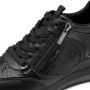 Tamaris Sneakers met sleehak vrijetijdsschoen lage schoen veterschoen met glinsterdetails - Thumbnail 2