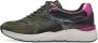 Tamaris Sneakers met sleehak lage schoen veterschoen freizeitschoen met contrastafwerkingen - Thumbnail 11