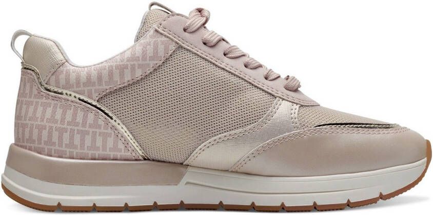 Tamaris Sneakers met sleehak Almina vrijetijdsschoen halfschoen in smalle vorm vegan verwerking